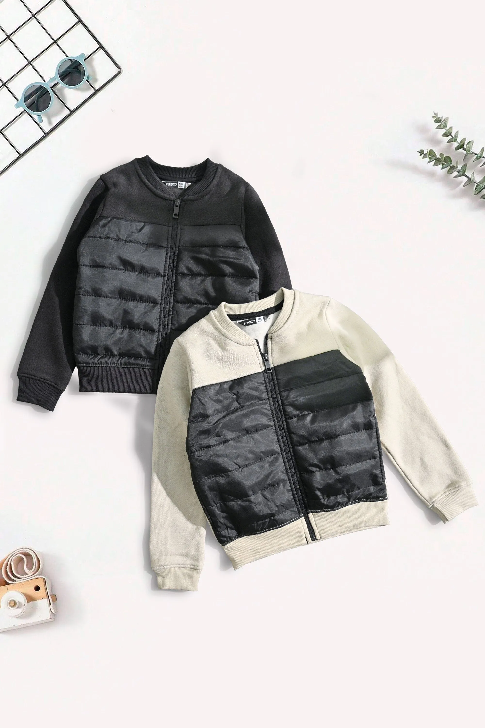 Pepco Boy's Contrast Design Bomber Jacket
