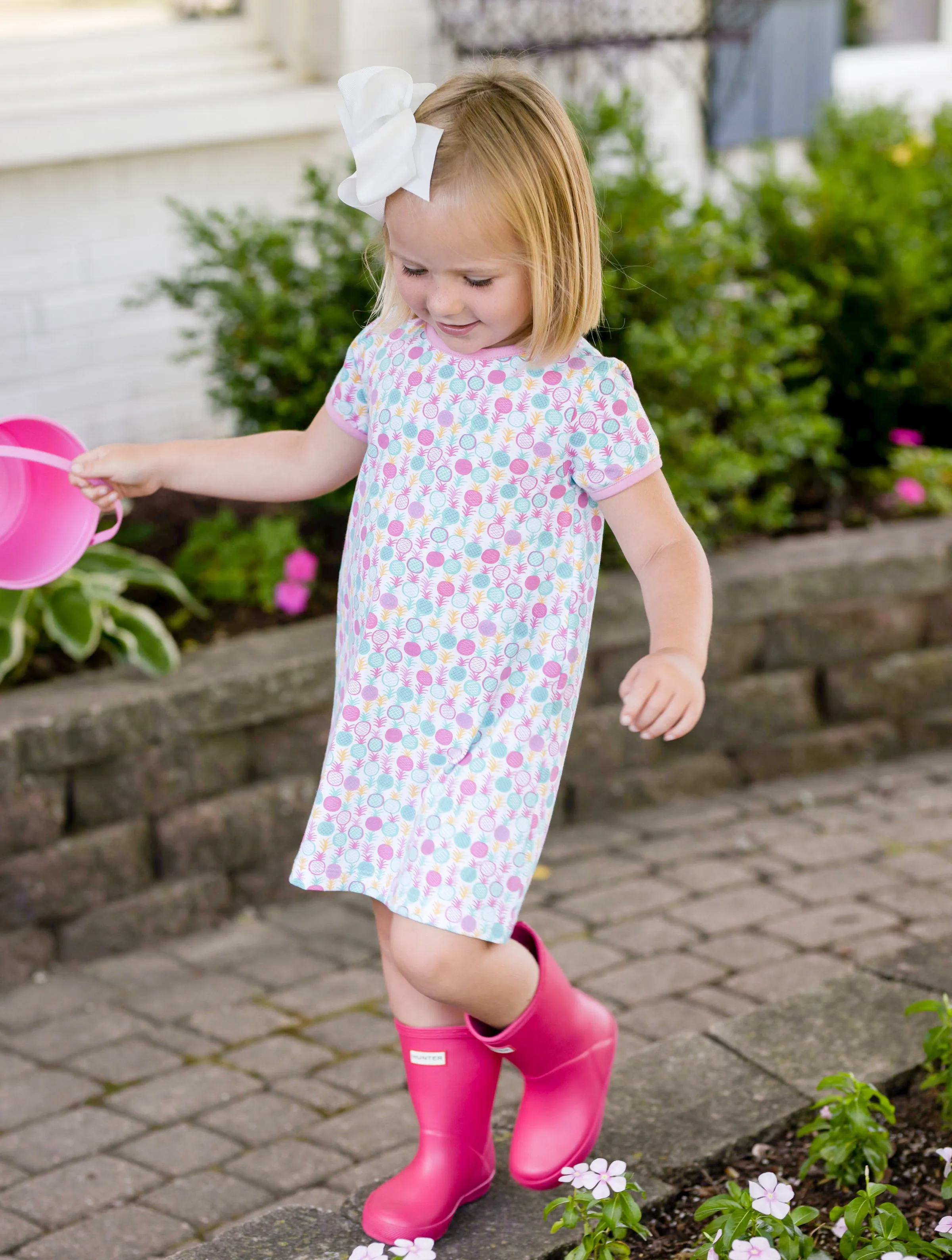 Pineapple Play Dress