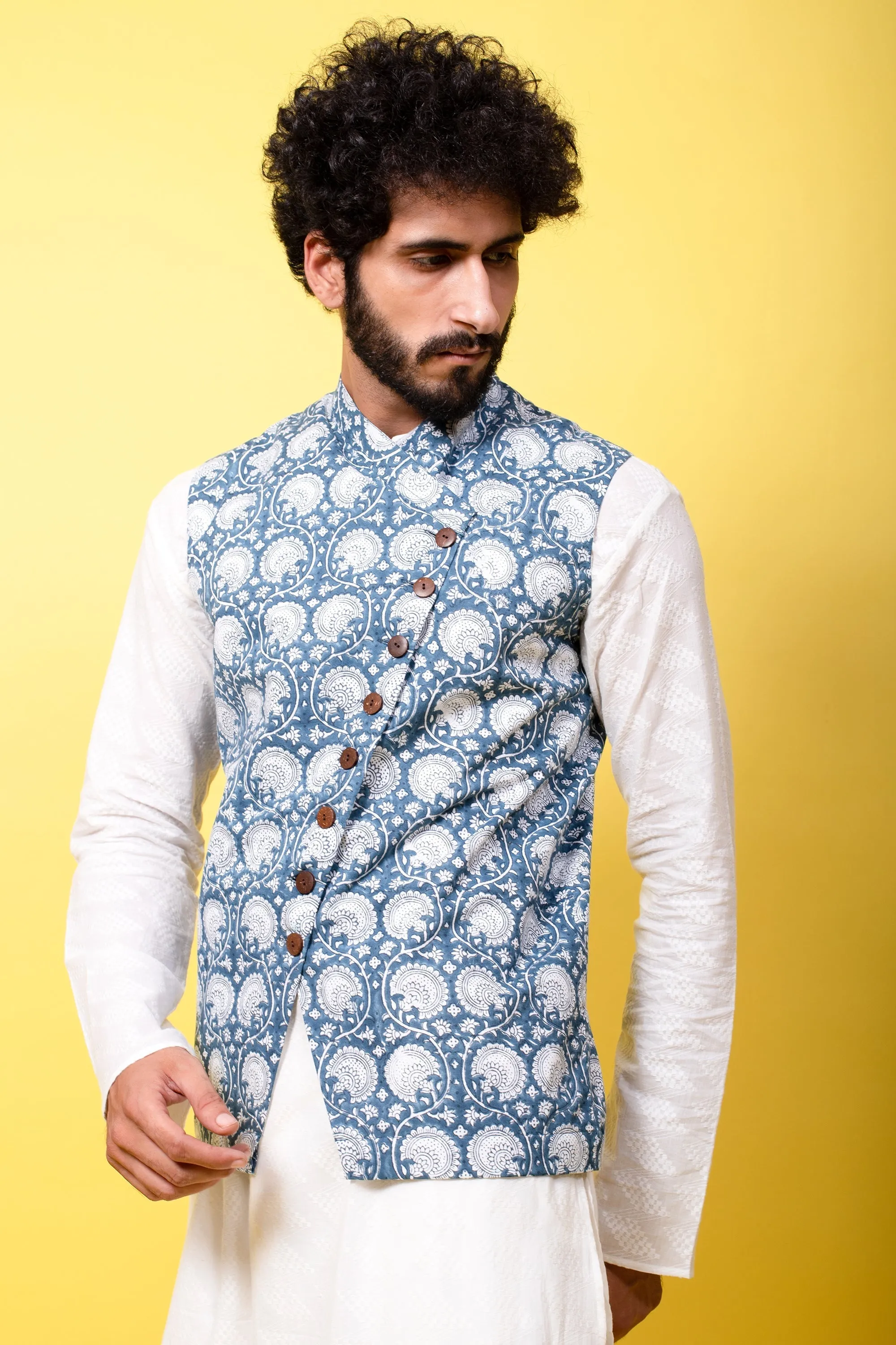 Sapphire Nehru Jacket