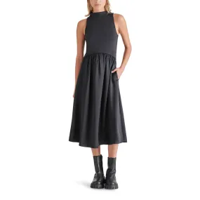 Steve Madden Aradia Mixed Media Midi Dress