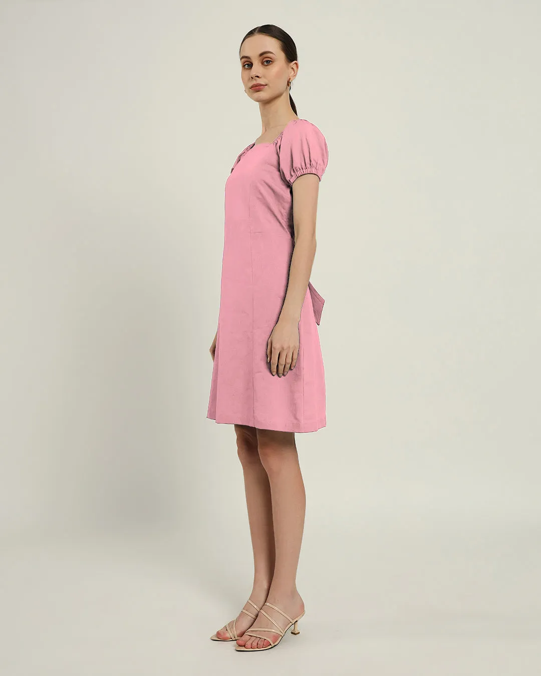 The Arar Fondant Pink Cotton Dress
