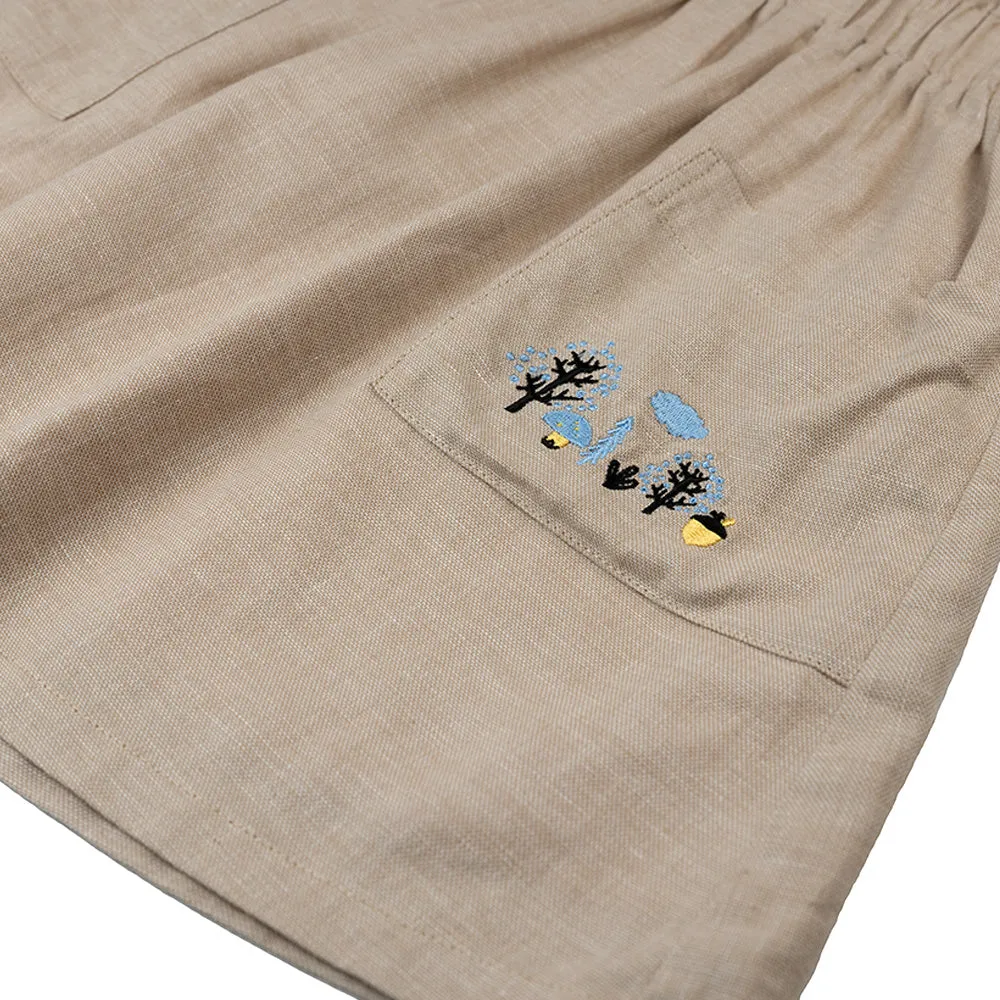 Vauva Fantasy Forest Overall Dress - Khaki