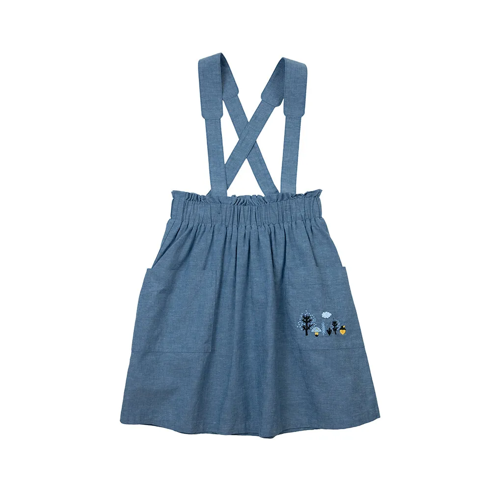 Vauva Fantasy Forest Overall Dress - Khaki