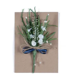 White Heather Buttonhole