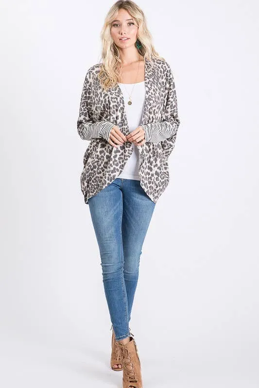 Wild Mix Comfort Cardi