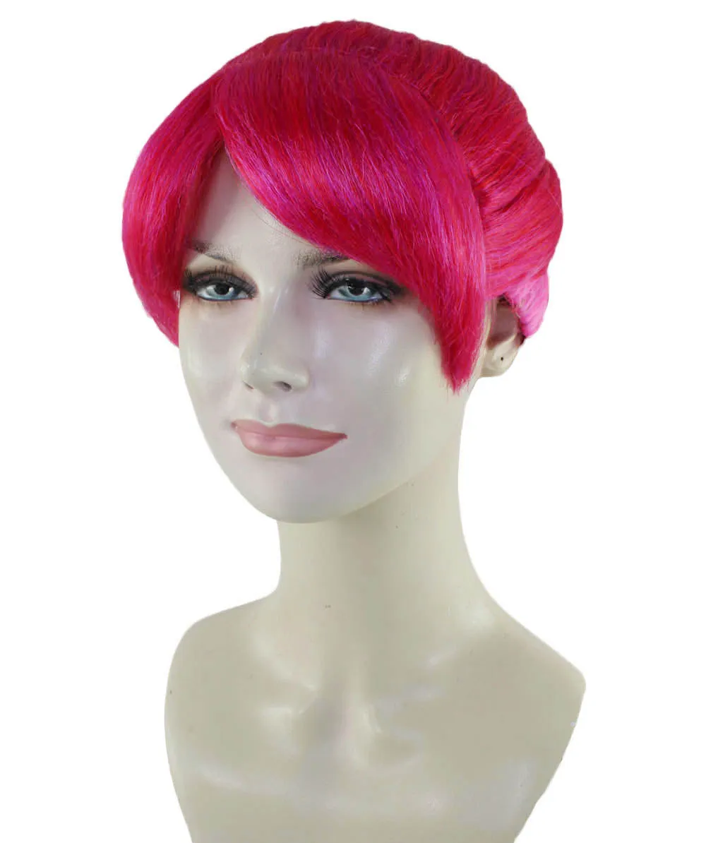 Womens Online Game Wig | Pink Video Game Wigs | Premium Breathable Capless Cap