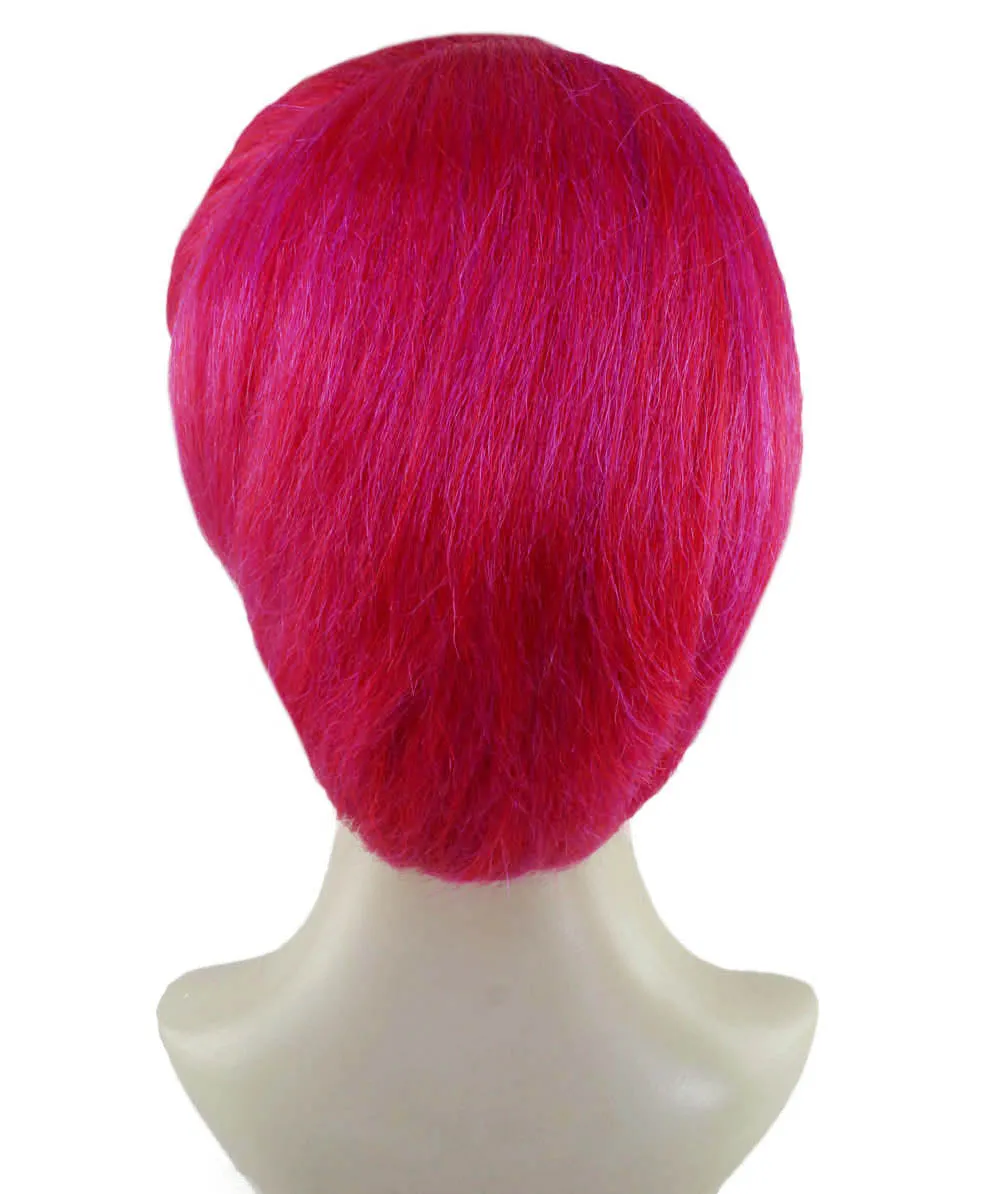 Womens Online Game Wig | Pink Video Game Wigs | Premium Breathable Capless Cap