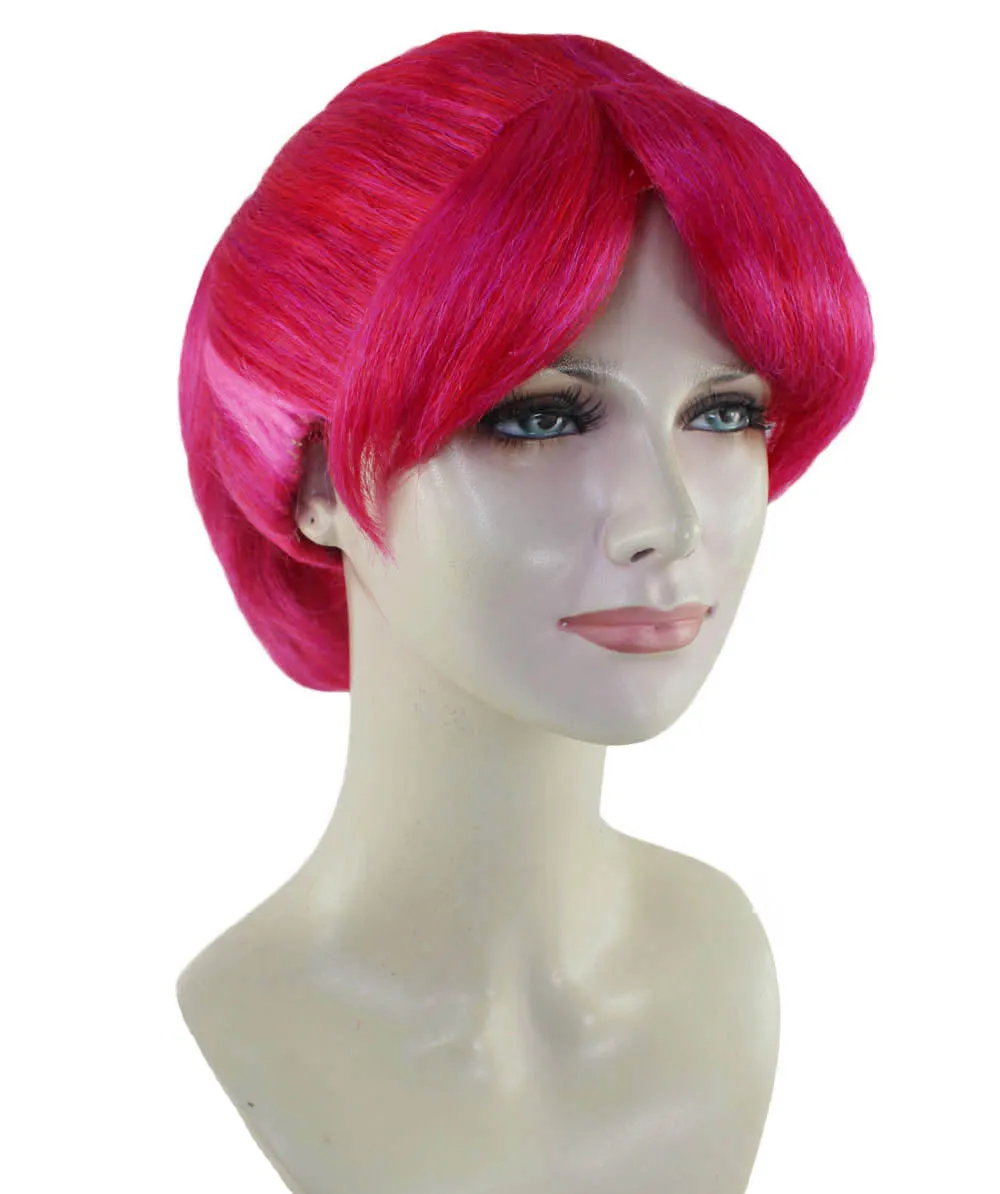 Womens Online Game Wig | Pink Video Game Wigs | Premium Breathable Capless Cap