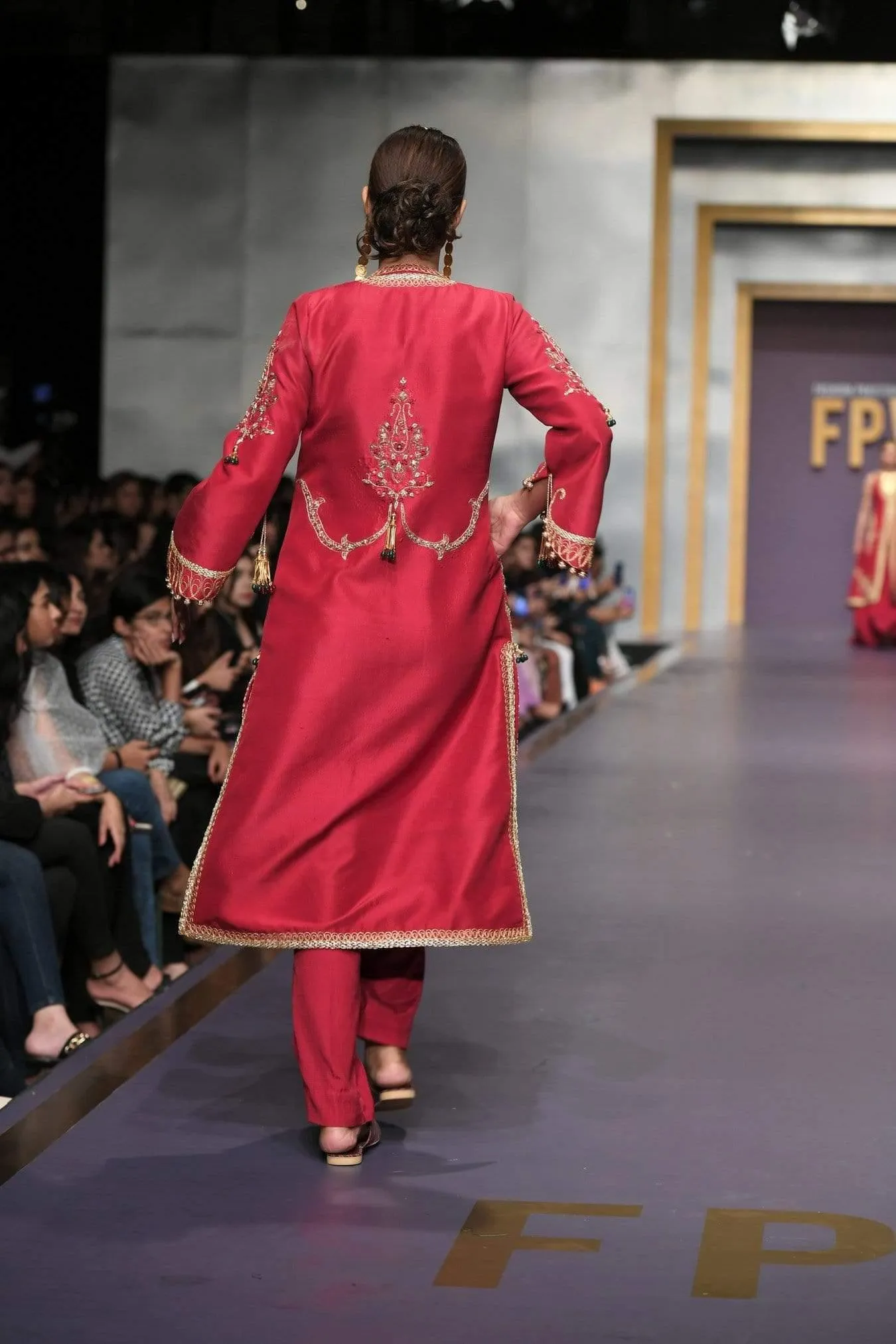 Yasmin Zaman - Red Jacket - F-186