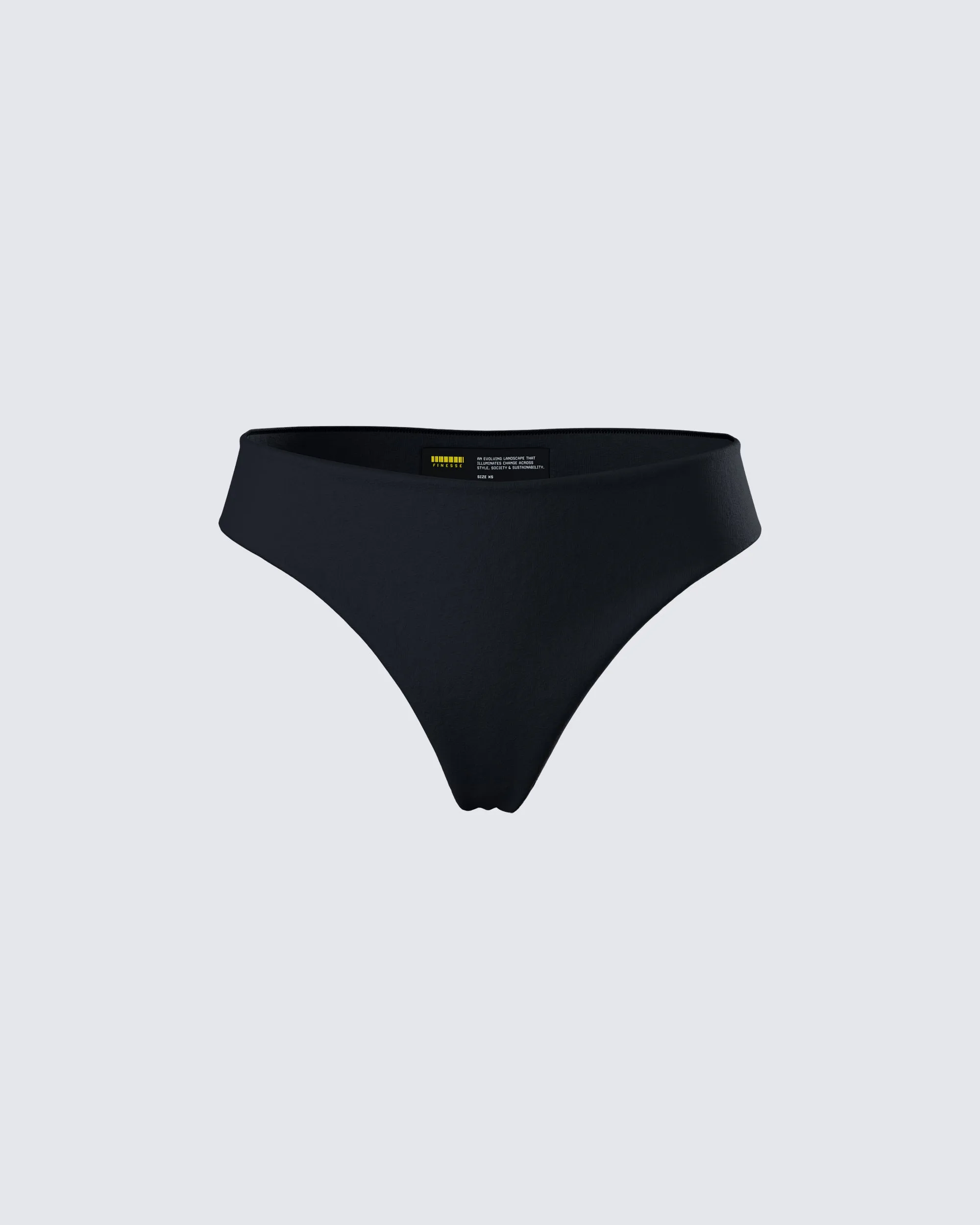 Zeal Black Booty Short