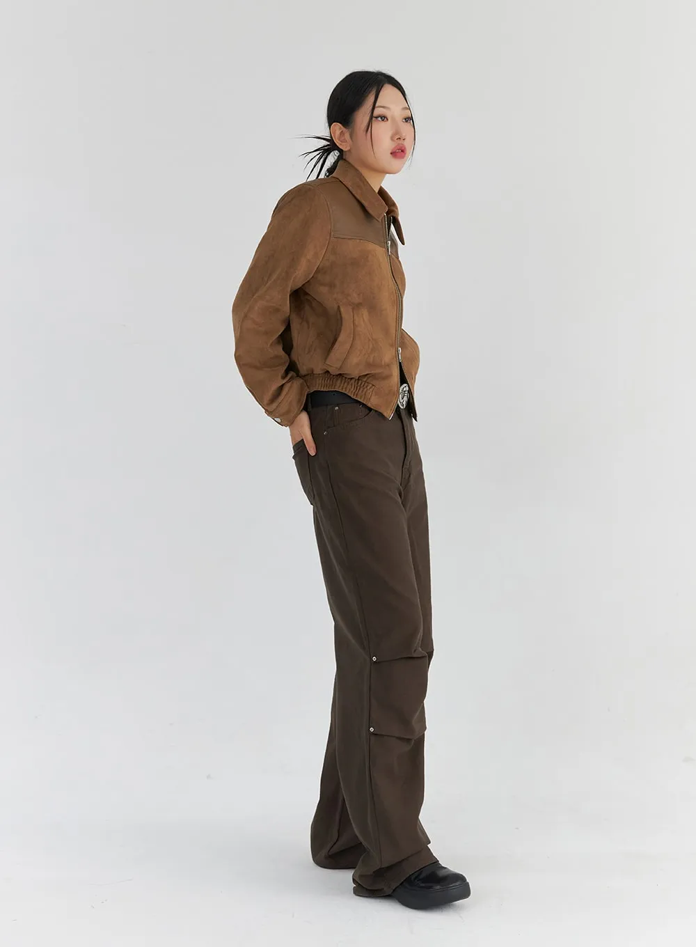 Zip-Up Bomber Jacket CS321