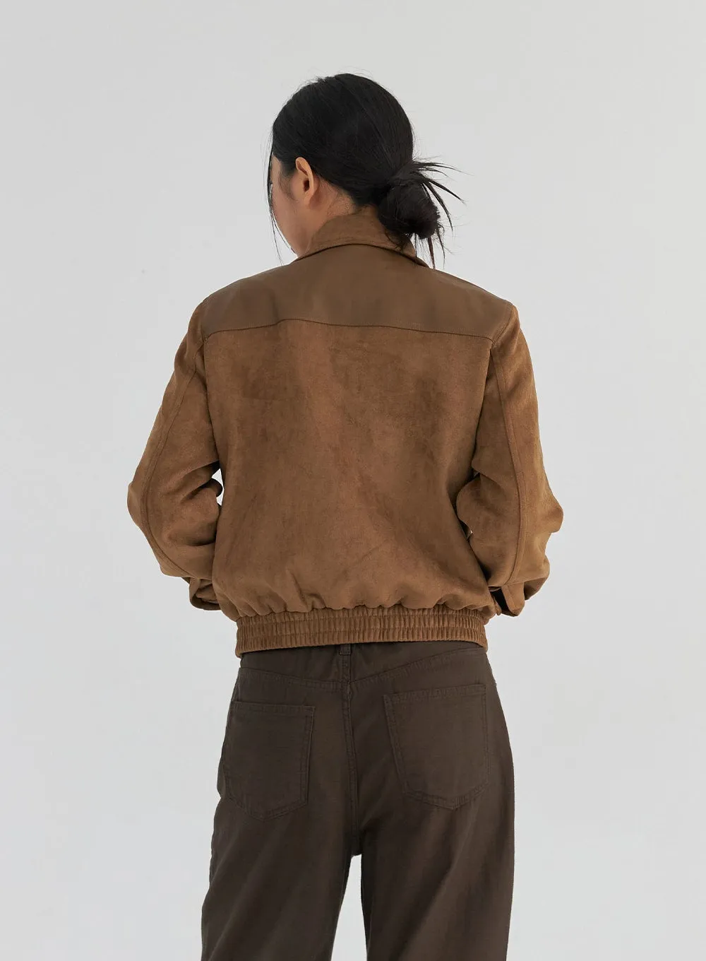 Zip-Up Bomber Jacket CS321
